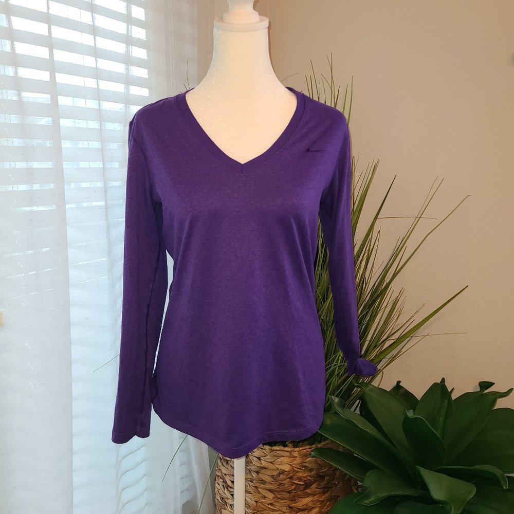 Purple Nike Long Sleeve